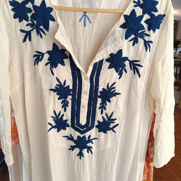 Roller Rabbit Kurta Dress L - Picture 3 of 5